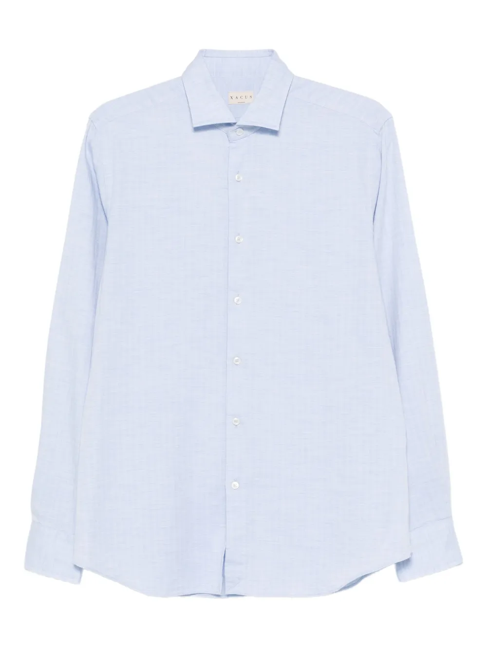 Xacus textured shirt Blauw