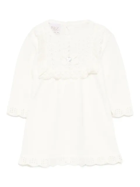 Paz Rodriguez lace-trimmed dress
