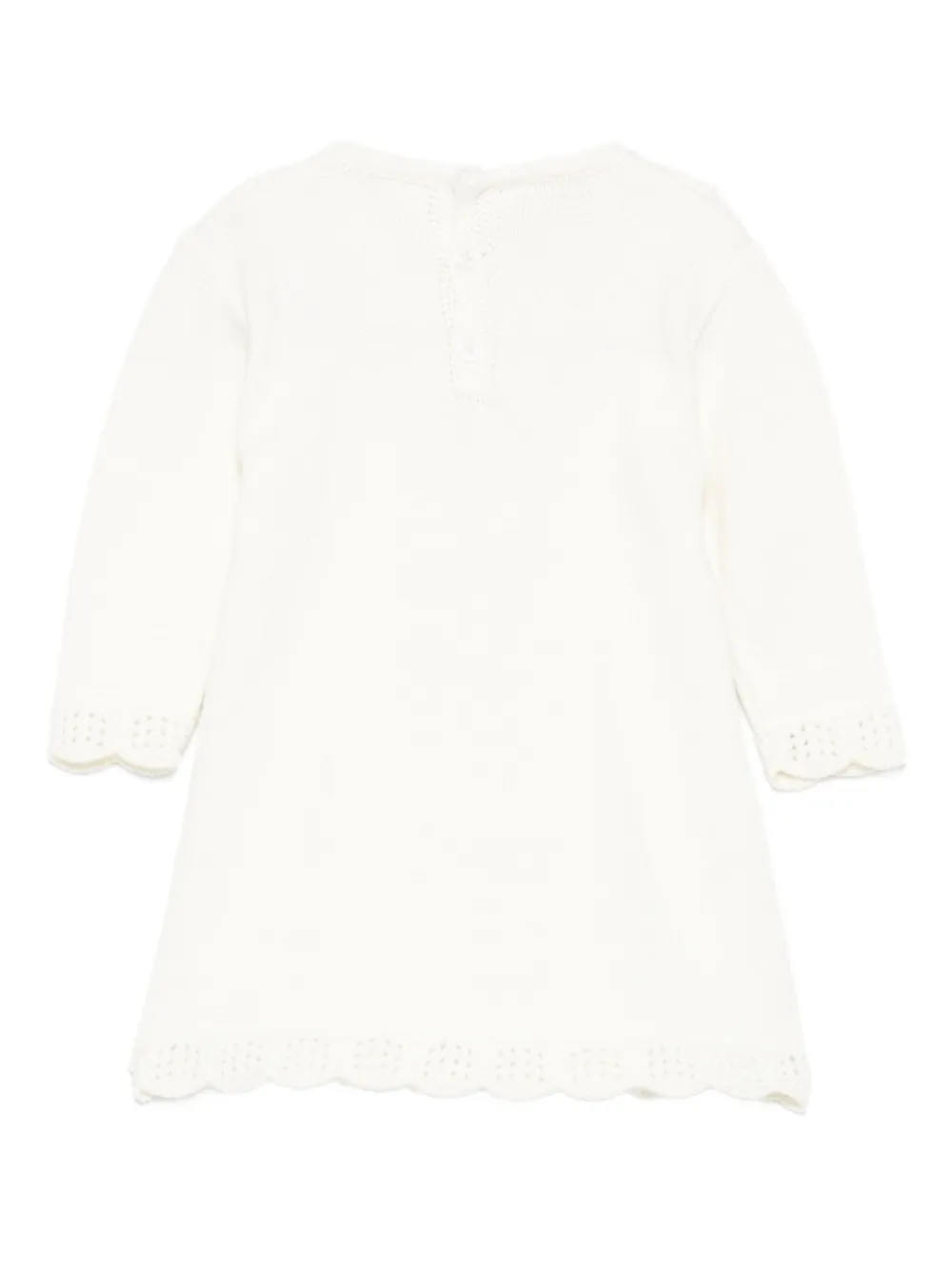 Paz Rodriguez Jurk met kant - Beige
