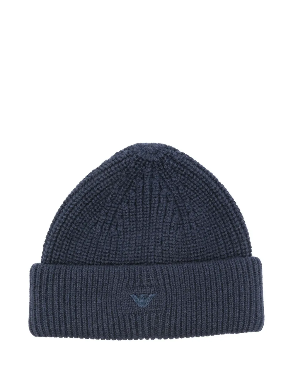 Emporio Ar i Kids Muts met geborduurd logo Blauw