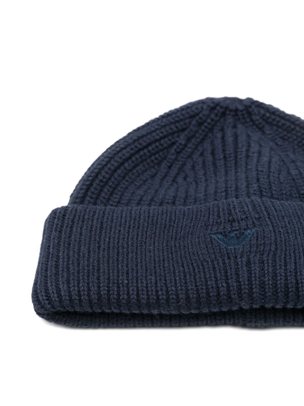 Emporio Armani Kids Muts met geborduurd logo - Blauw