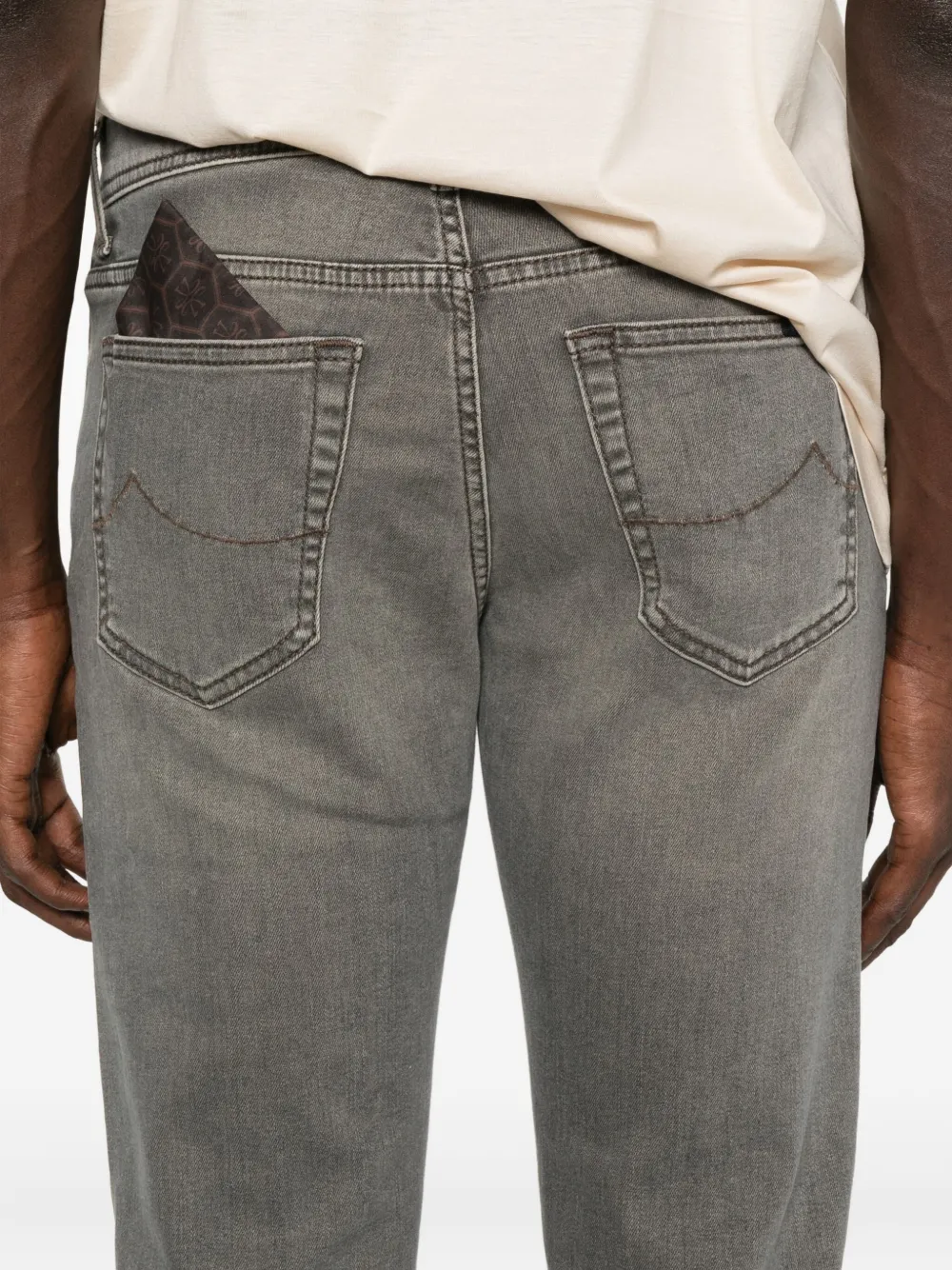Jacob Cohën Jeans van katoenblend Grijs