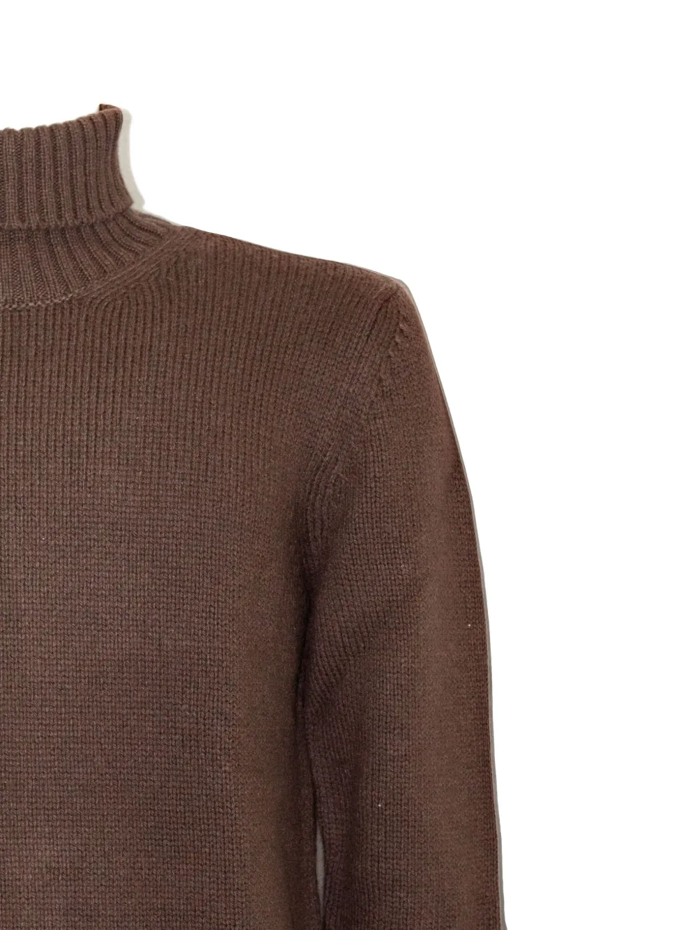 Eleventy turtleneck ribbed-trim sweater Bruin