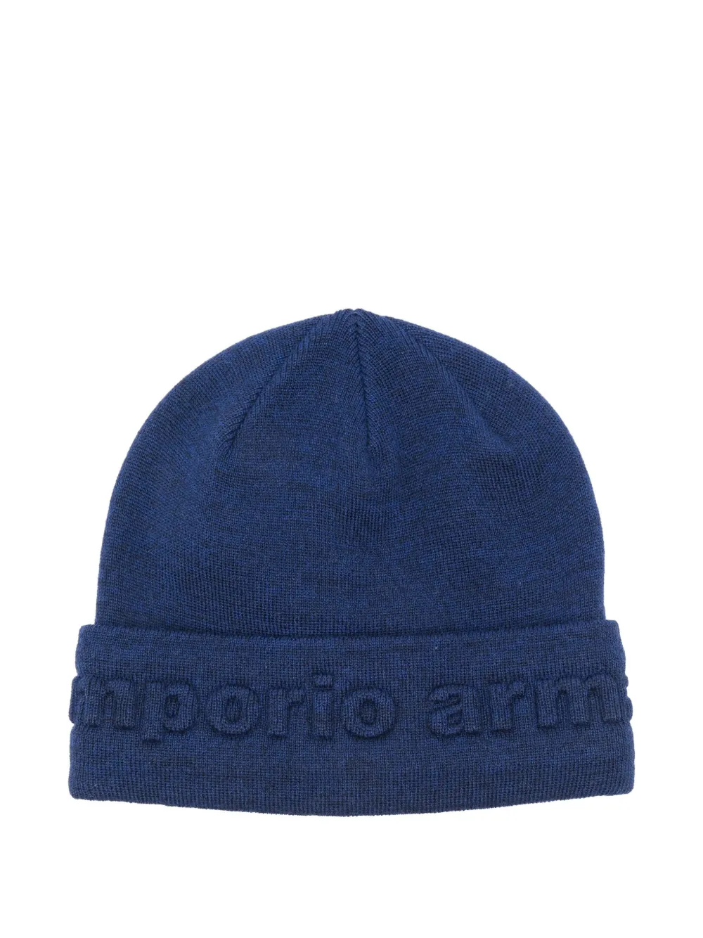 Emporio Ar i Kids Muts met logodetail Blauw