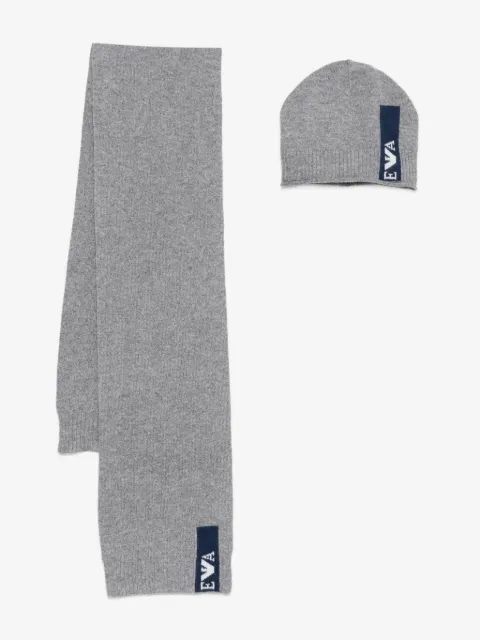 Emporio Armani Kids lot de deux foulards à détail de logo