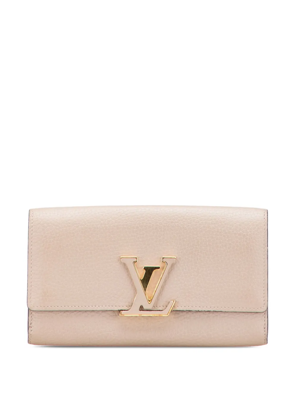 Louis Vuitton Pre-Owned lang Taurillon Capucines pung fra 2019 | brun | Image 1