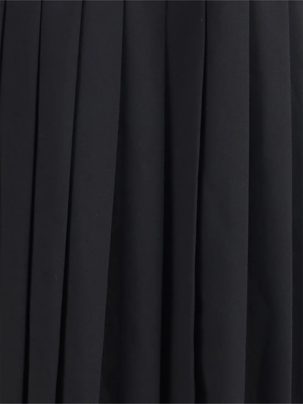 Alessandra Rich pleated midi skirt Zwart