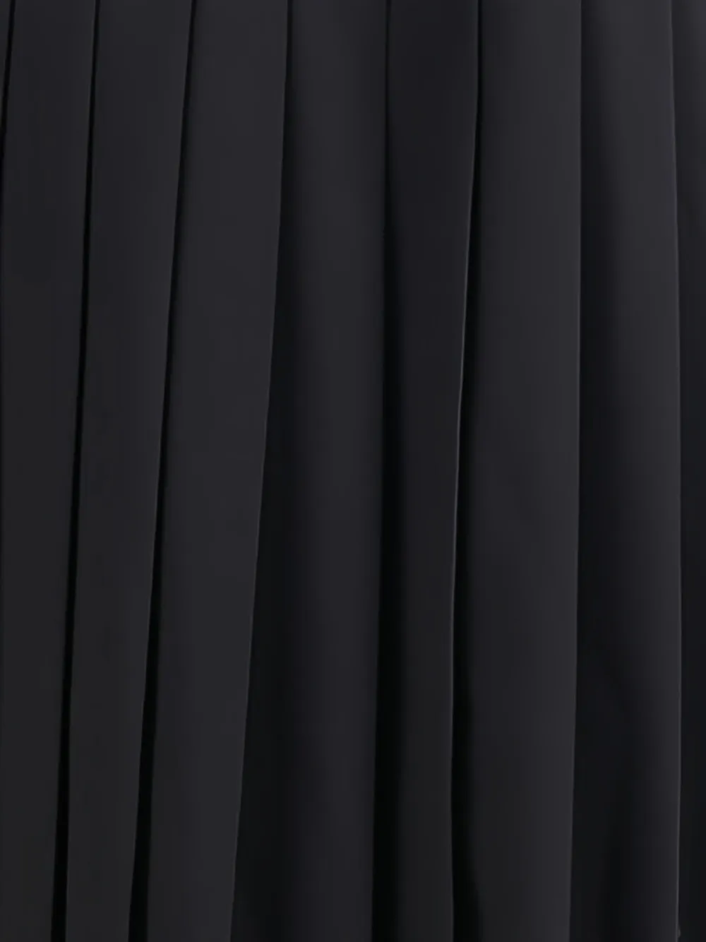 Alessandra Rich Pleated Midi Skirt In Blue