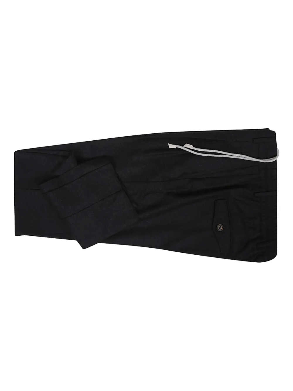 Eleventy drawstring single-breasted suit Zwart