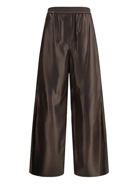Giorgio Armani elasticated wide-leg trousers