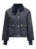 Barbour corduroy-collar jacket - Blue