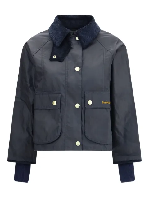 Barbour corduroy-collar jacket