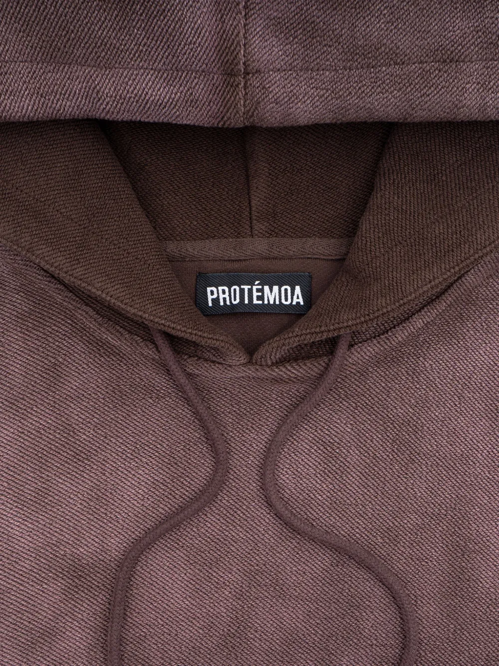 Protémoa Tie-dye Hoodie In Brown