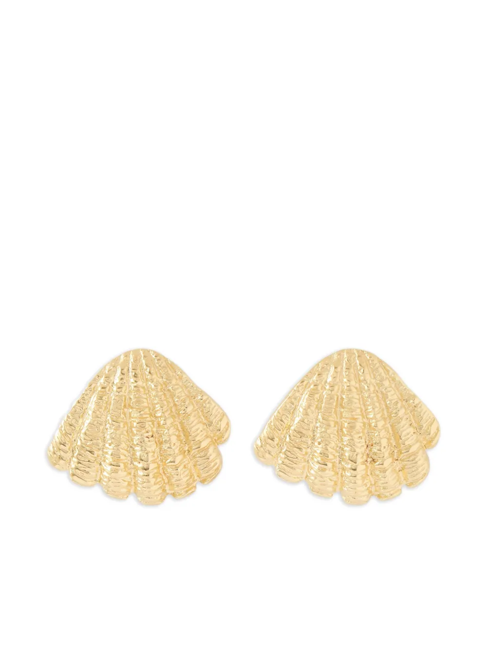 Ysso Whisper Of The Wind Earrings In Gold
