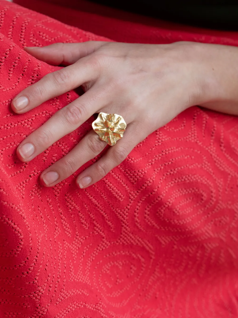 YSSO Sea Urchin ring - Goud