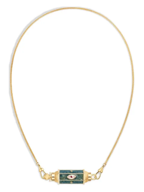 Marie Lichtenberg 18K yellow gold Evil Eye necklace