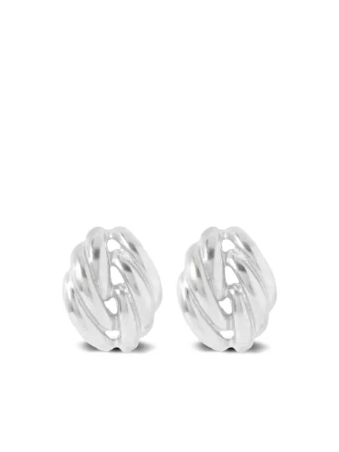YSSO mini Clos stud earrings