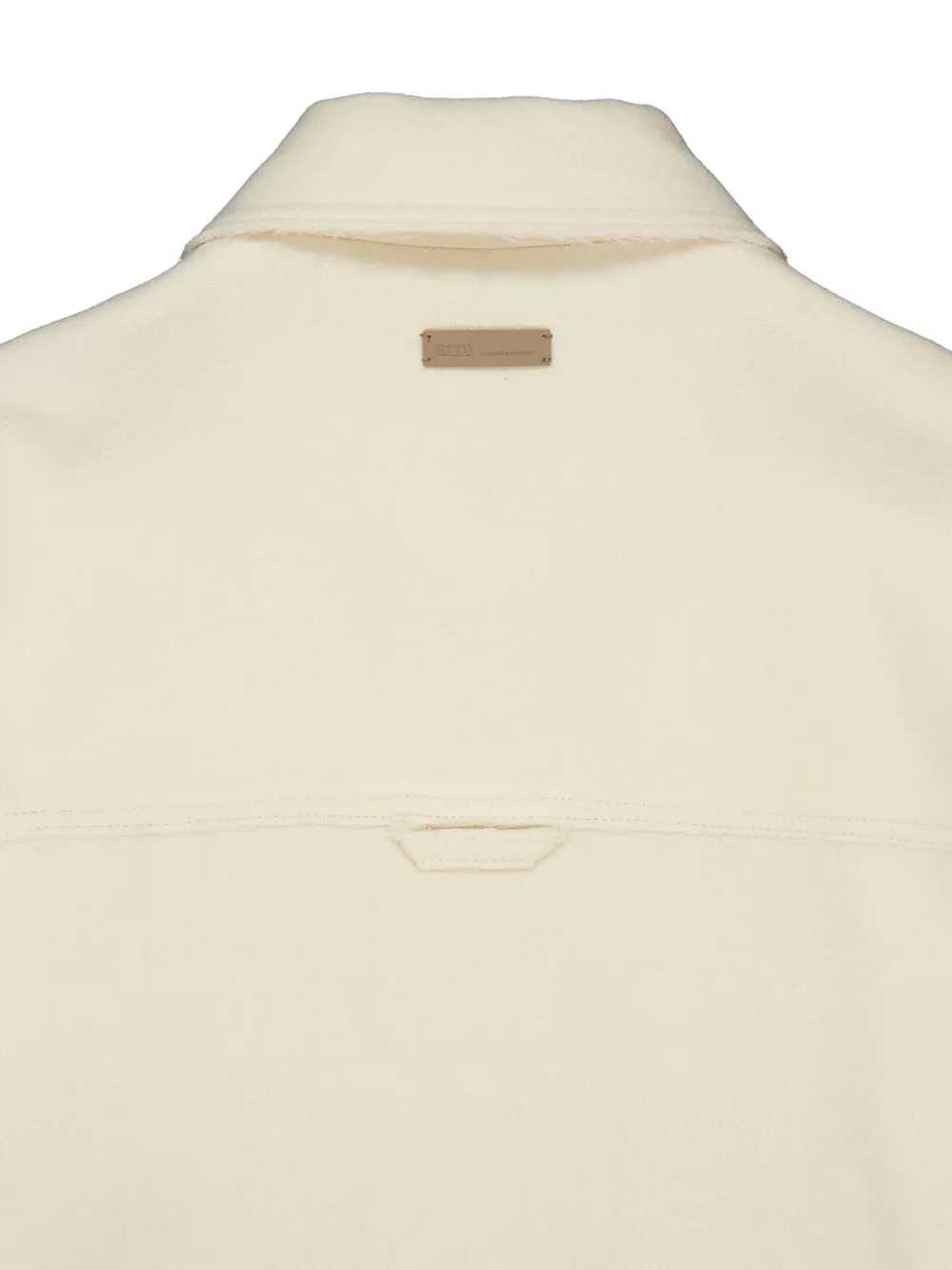 Ami Alexandre Mattiussi Wool Jacket In Neutral