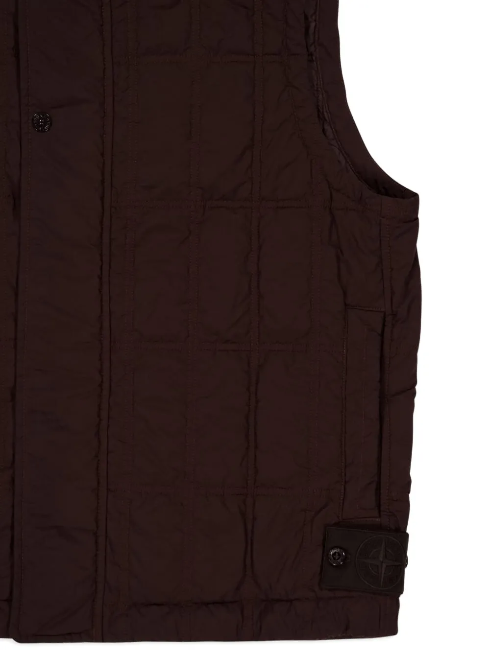 Stone Island Gewatteerde bodywarmer Bruin