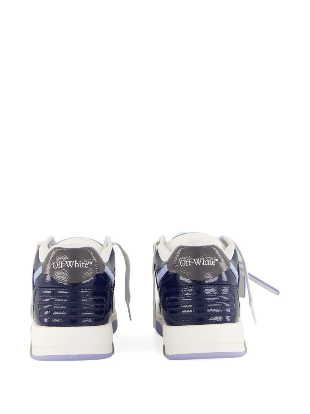 Off-White Leren sneakers Blauw