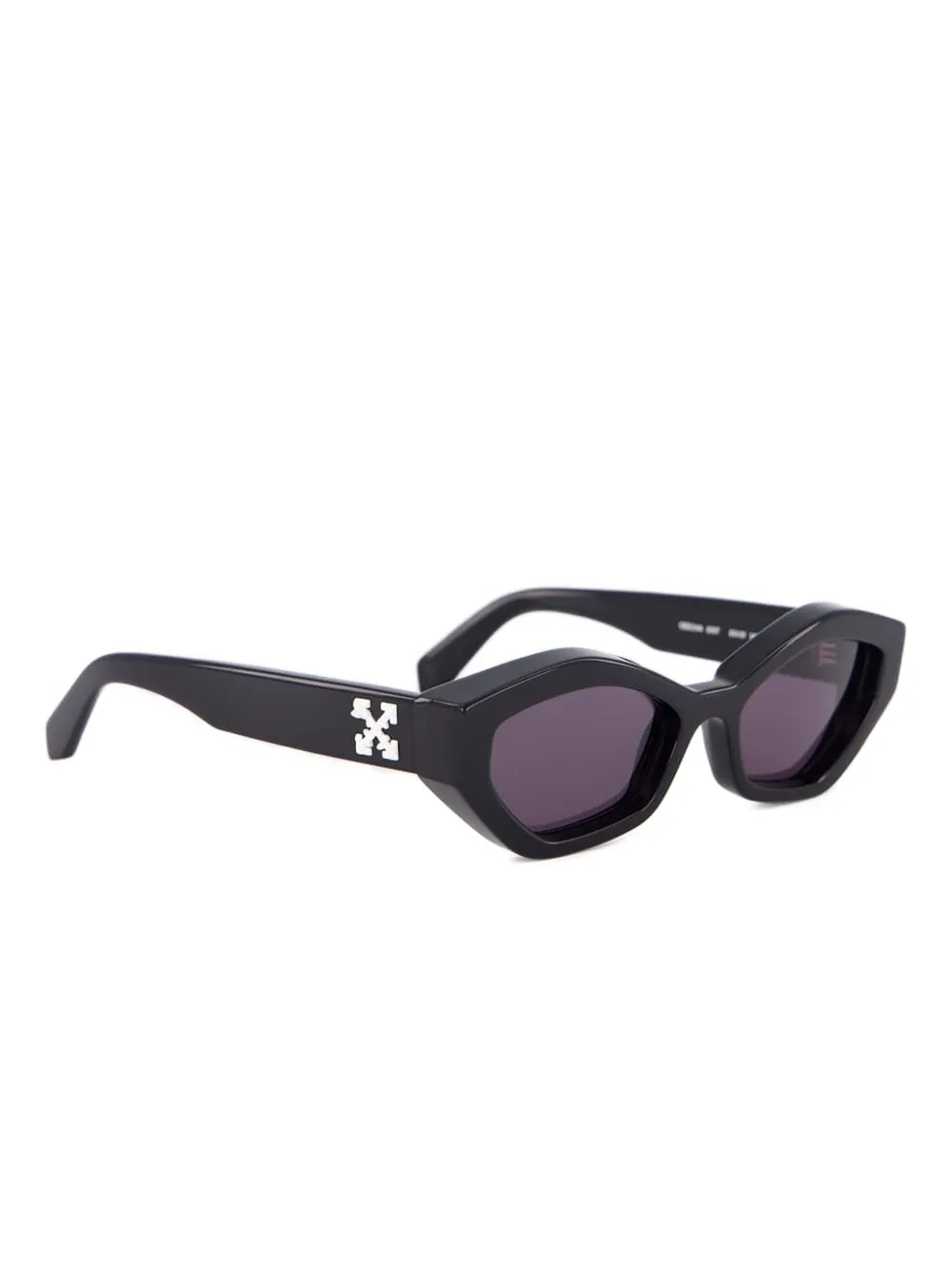 Off-white Eyewear Hilo Geometric Sunglasses In Black