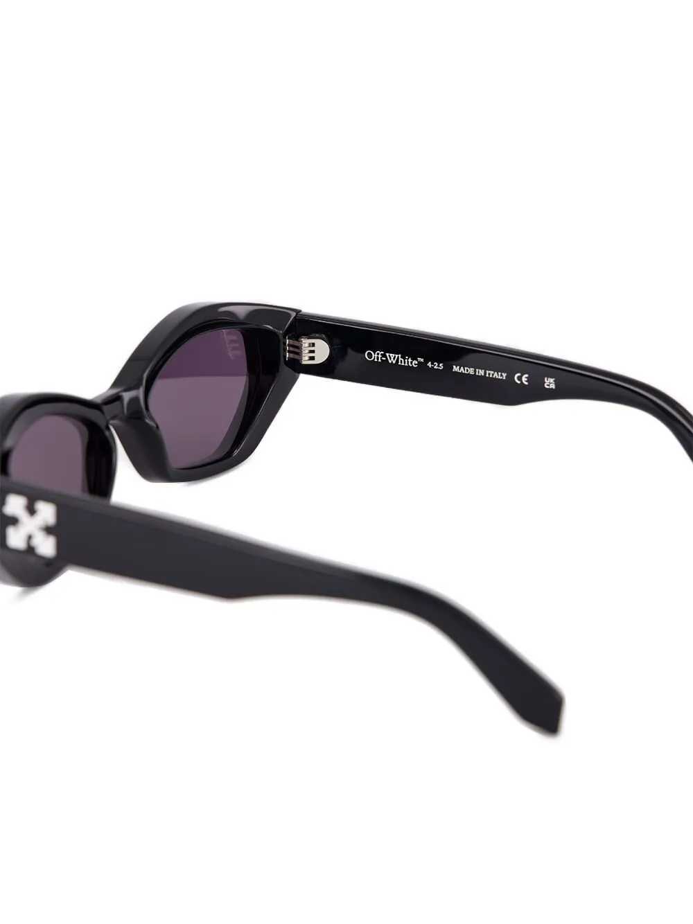 Off-white Eyewear Hilo Geometric Sunglasses In Black