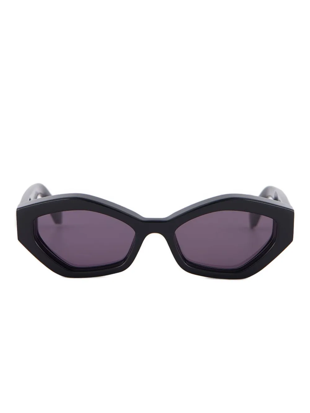 Off-white Eyewear Hilo Geometric Sunglasses In Black