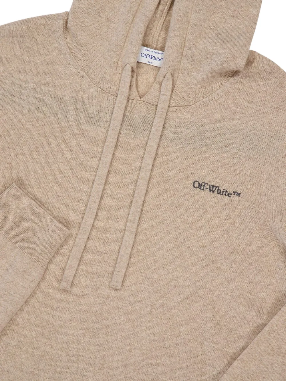 Off-White Kasjmier hoodie Beige
