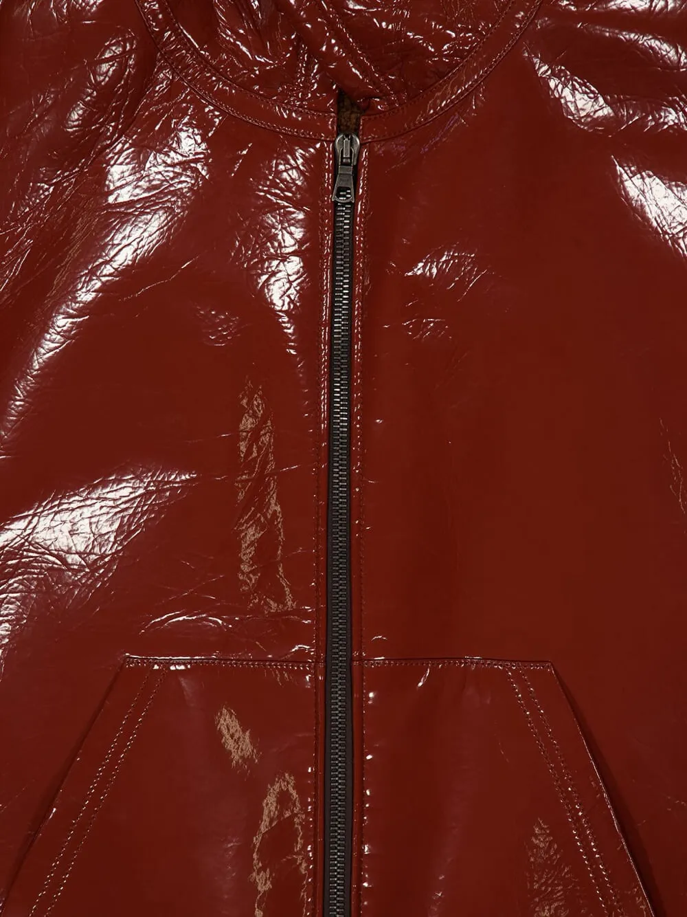 Palm Angels Curved Logo Bomber Jacket In Red