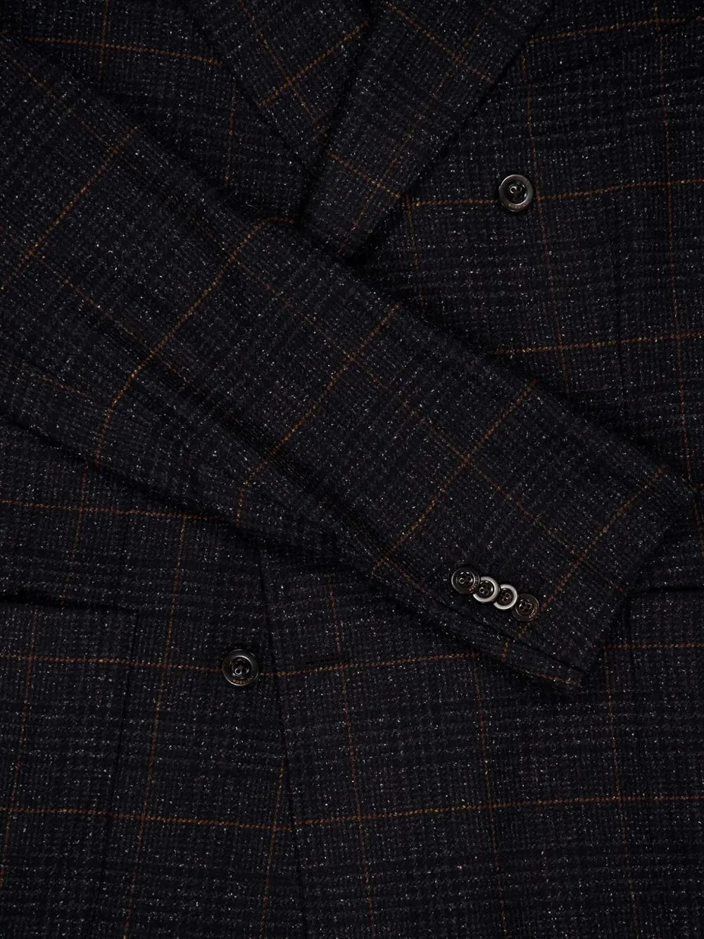 Boglioli Double-breasted Checked Blazer In Gray