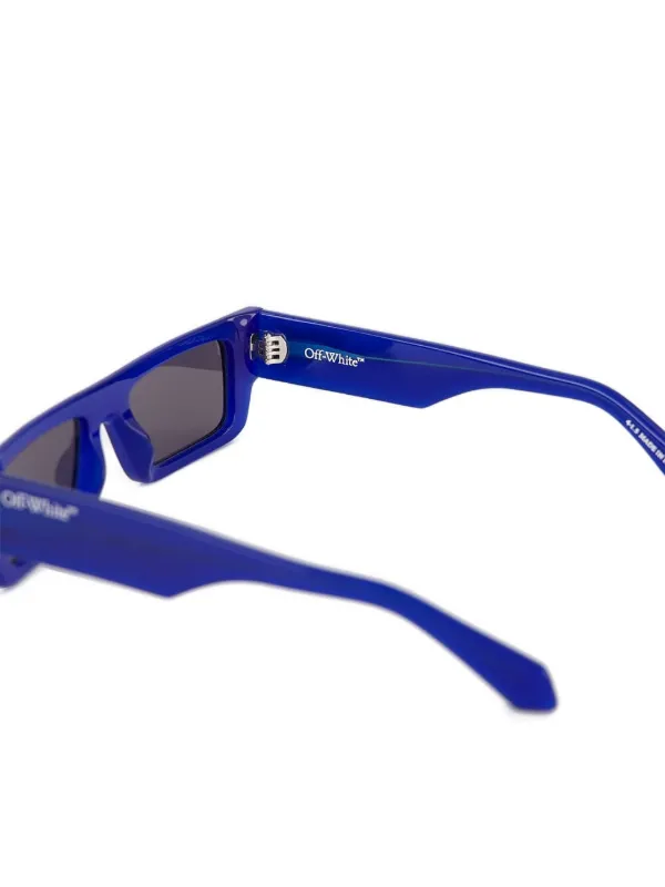 Off-White Eyewear Pittsburgh Rectangle Sunglasses | Blue | FARFETCH IL