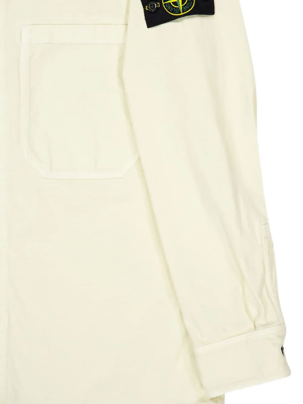 Stone Island Overhemd met borstzak Beige