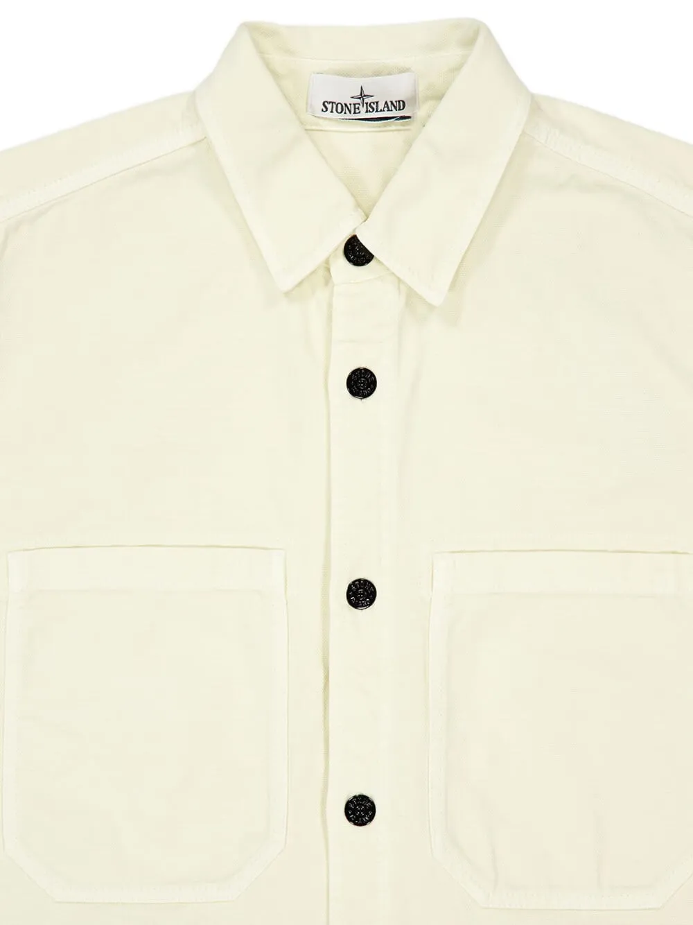 Stone Island Overhemd met borstzak Beige