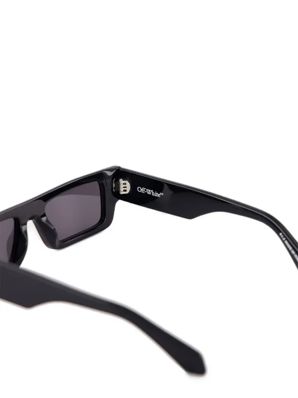 Off-White Eyewear Pittsburgh Rectangle Sunglasses | Black