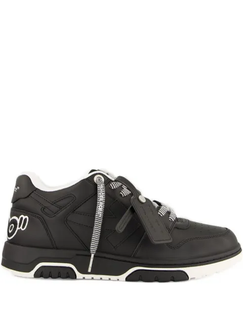 Off-White Sneakers Out of Office con inserto in pelle