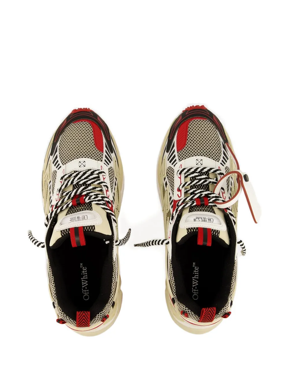 Off-White Be Right Back lace-up sneakers Neutrals