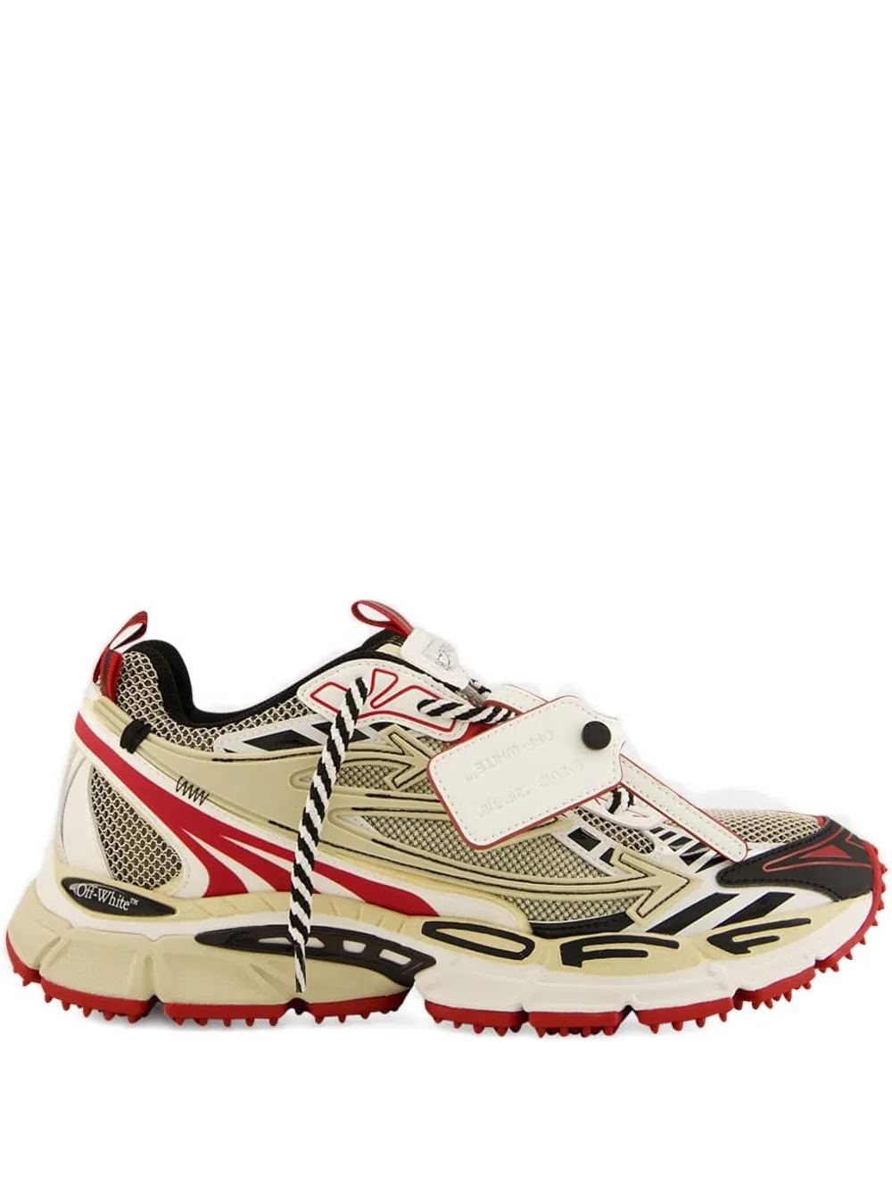 Off-White Be Right Back lace-up sneakers Neutrals