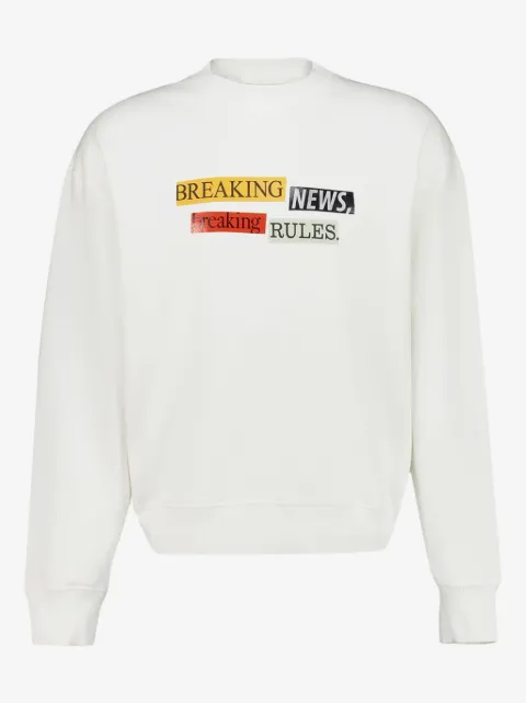 Palm Angels x LA Times Quote crew-neck sweatshirt