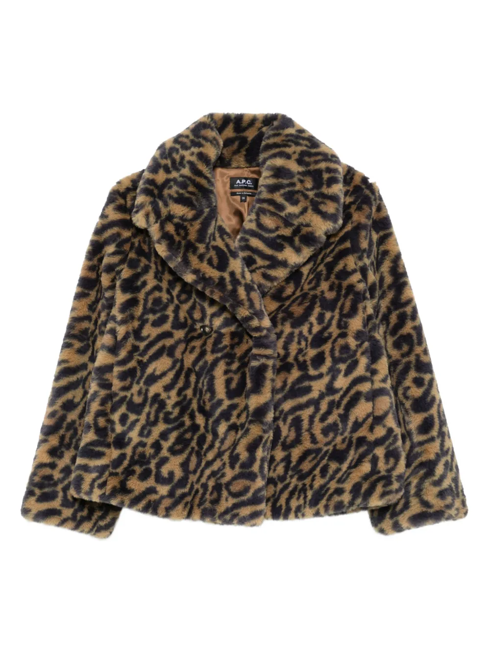 A.P.C. Jack met dubbele rij knopen Bruin