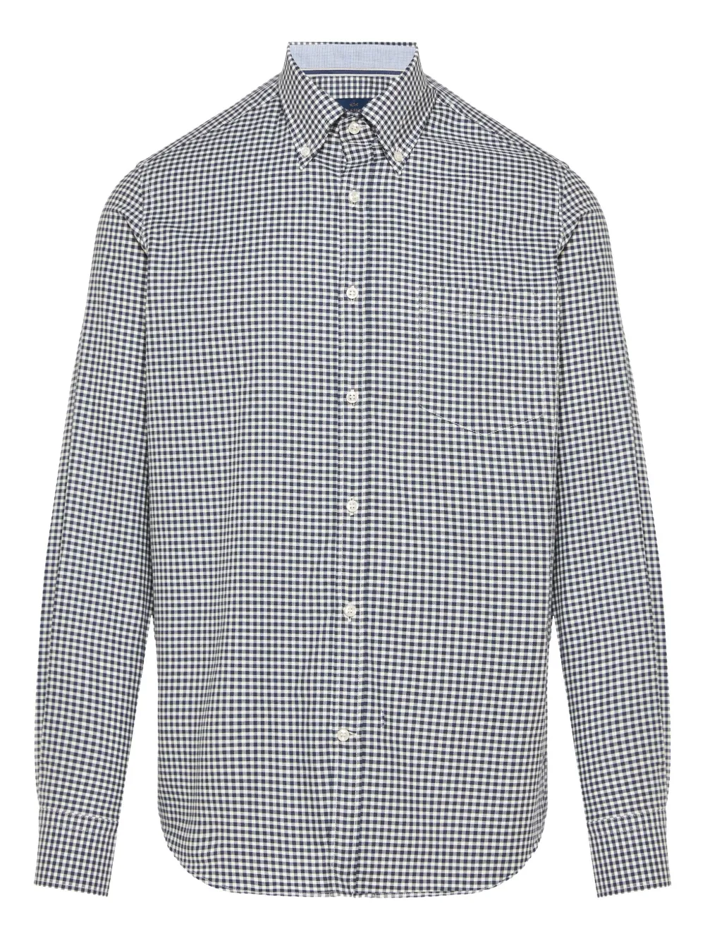 Paul & Shark camisa con motivo de cuadros gingham | azul | Image 1