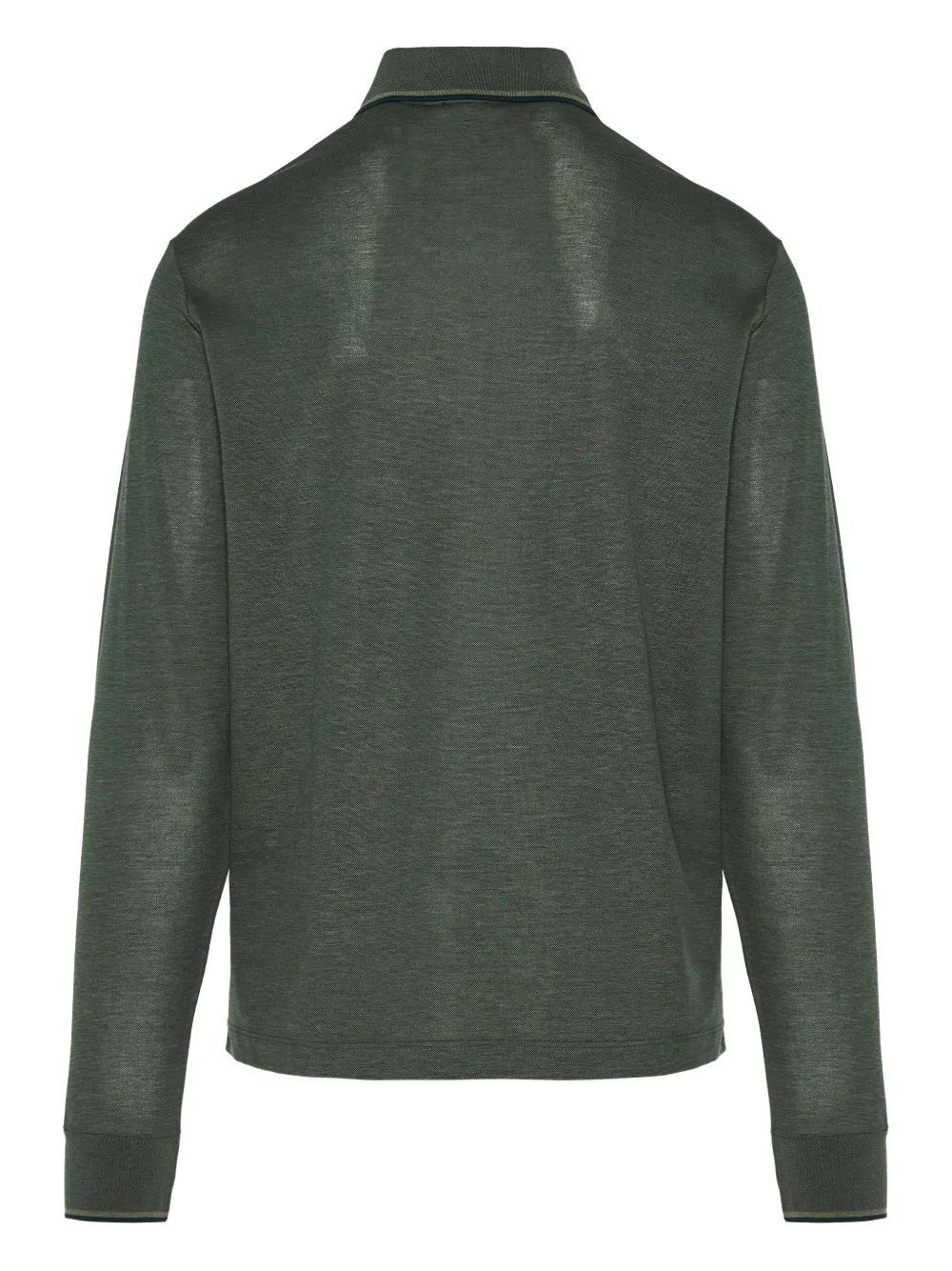 Paul & Shark long-sleeve polo shirt - Groen