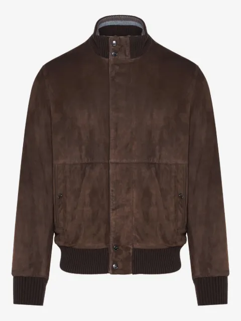 Paul & Shark suede bomber jacket