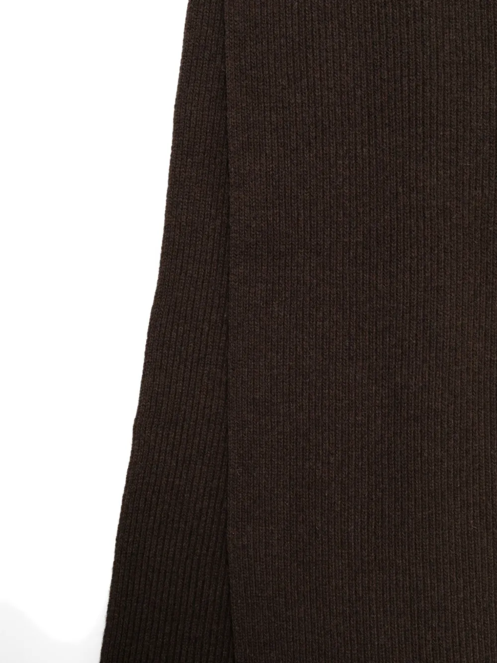 Paul & Shark ribbed scarf - Bruin