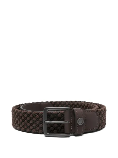 Paul & Shark woven leather belt