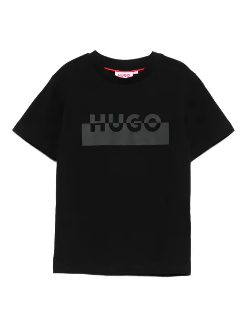 HUGO KIDS t-shirt en coton à logo imprimé