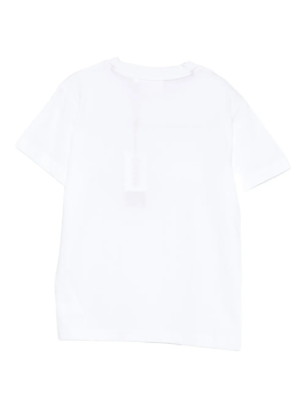 Hugo Boss Logo-print Cotton T-shirt In White