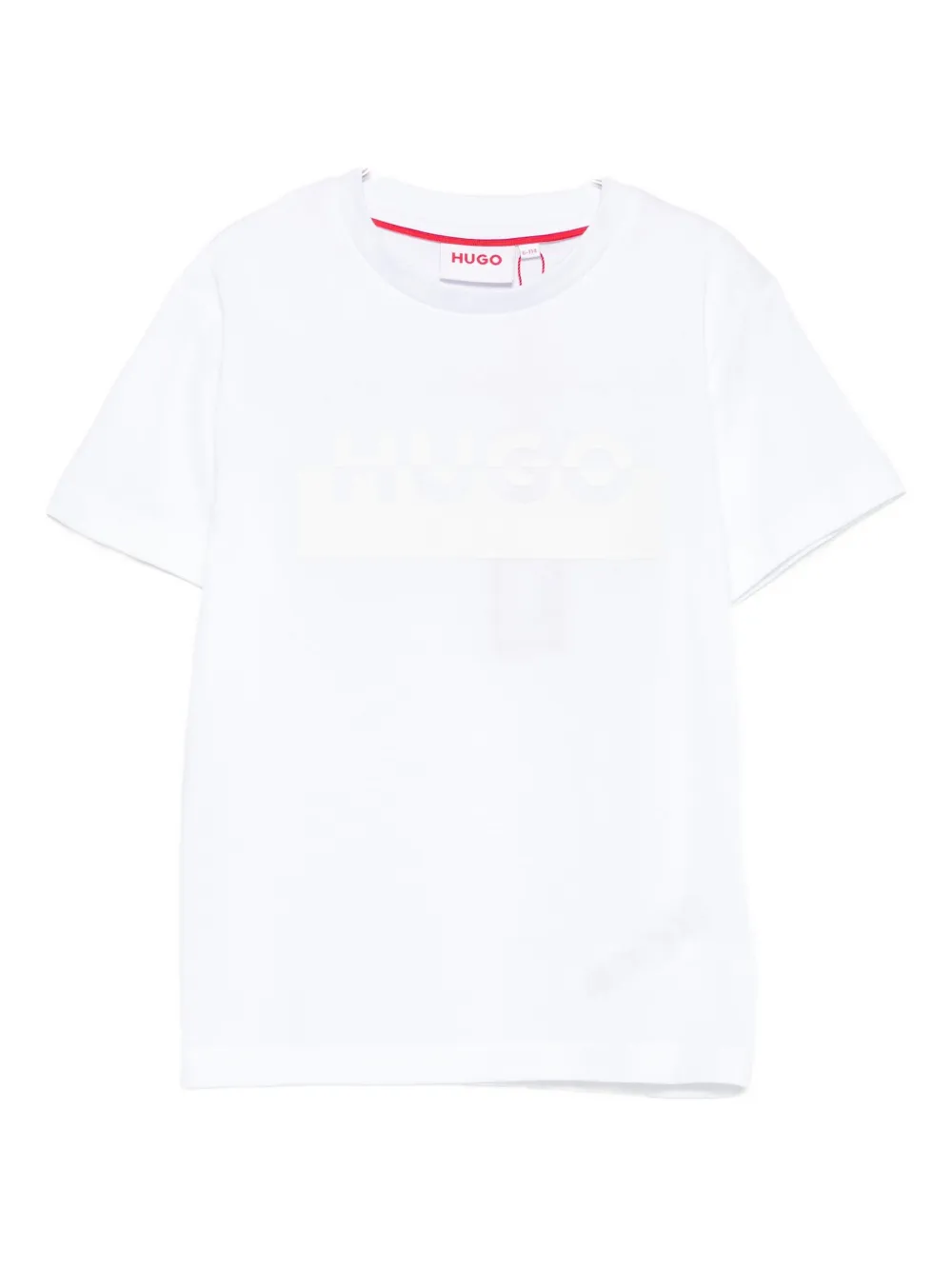 Hugo Boss Logo-print Cotton T-shirt In White