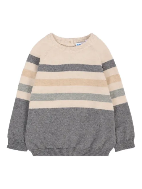 Mayoral striped cotton sweater