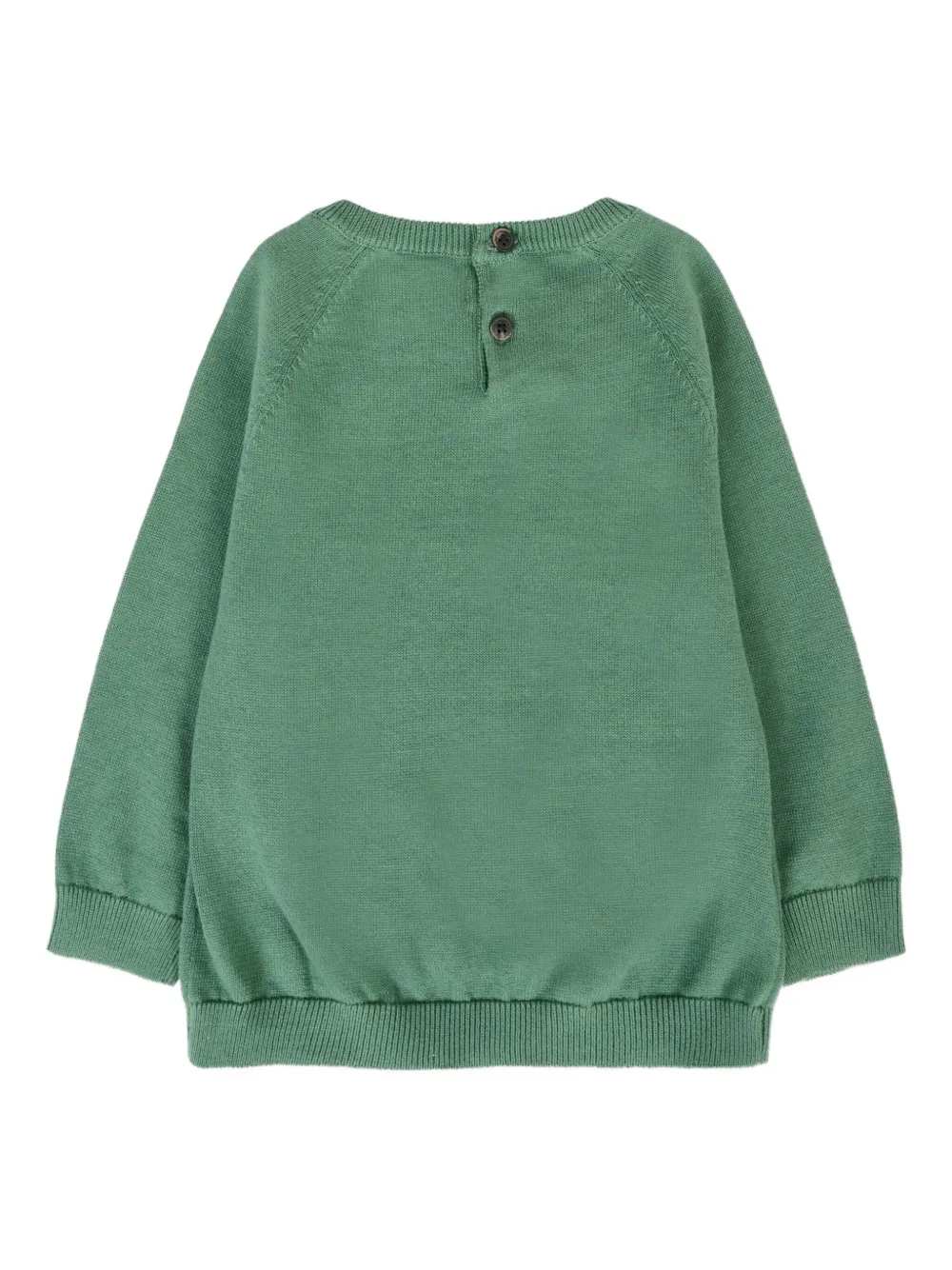 Mayoral cotton crew-neck sweater Groen