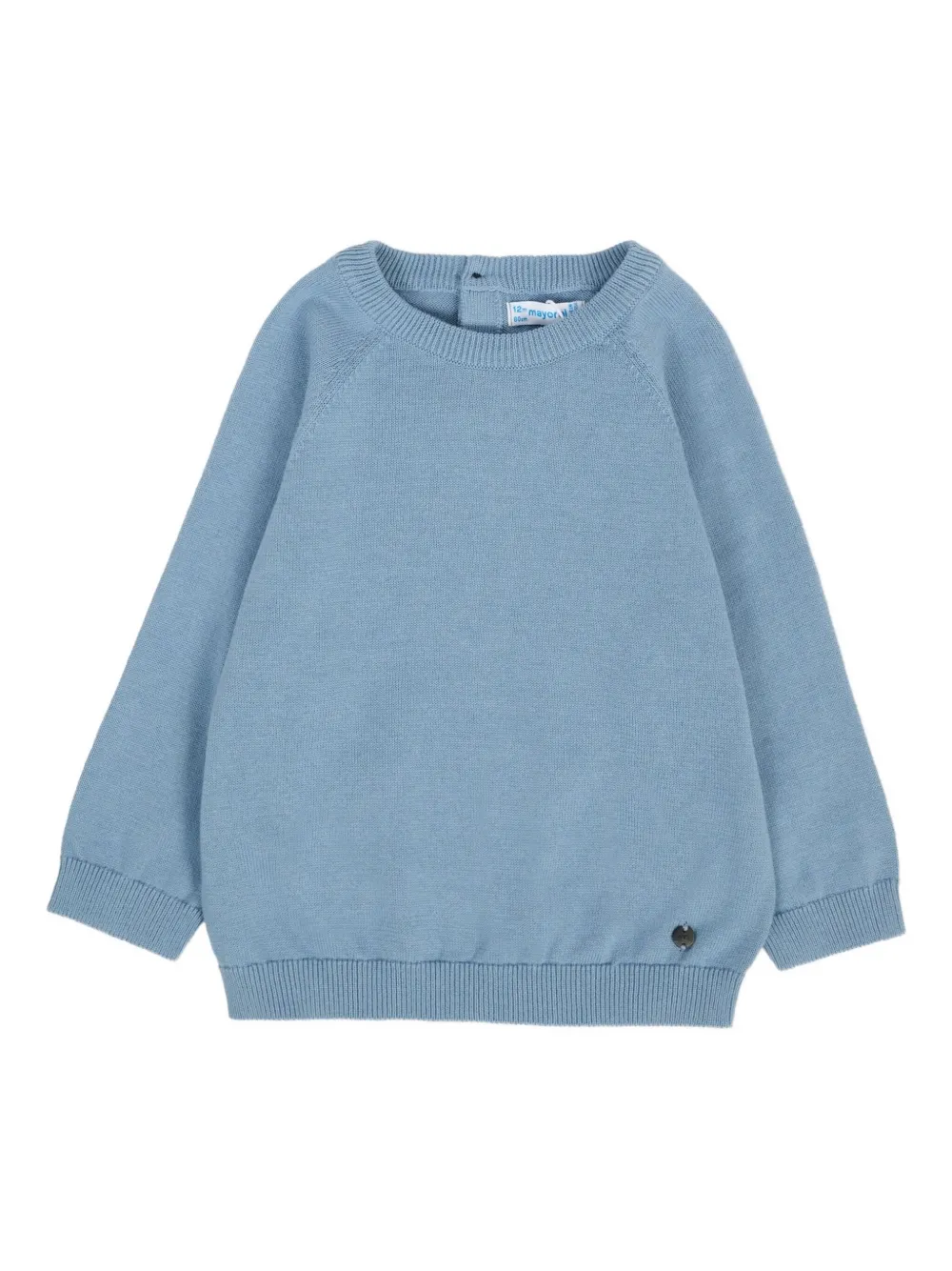 Mayoral Katoenen trui met knoopsluiting Blauw